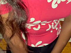 This cute young Indian in a see-through dress gets slapped by her boss during a taboo interview.