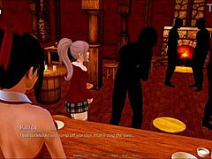 Exploring the harem hotel in game episode 370