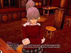 Exploring the harem hotel in game episode 370