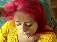 so, I told her, if you don’t suck my cock, I’ll show the video to your boyfriend