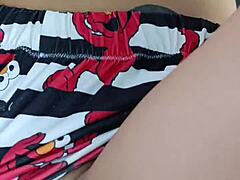 Whoa, playing with a 10-inch toy in her pussy, part 1! 😲
