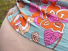 Hey, why are you peeing through that wild red hair down there?