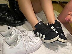 brunettes suck better than blondes in close-up pov blowjob