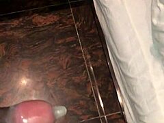 This busty Dominican chick is giving me a wild handjob and oral right now.
