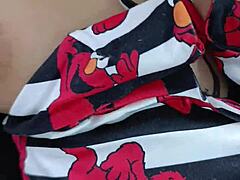 Whoa, playing with a 10-inch toy in her pussy, part 1! 😲