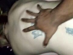 Daddy's little slut takes a huge cock in tight holes