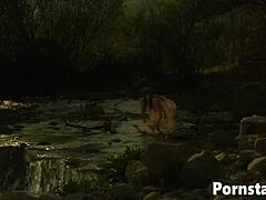 Horny pornstar natalia wood fucked outdoors in hardcore cowgirl and cumshot