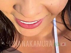 japanese star lina nakamura meets john coffee in parking lot