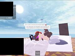 hey, wanna see me pounded by two huge black futas in Roblox?