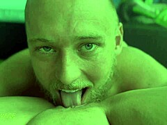 Female POV Blue Eyes Guy Licking Pussy