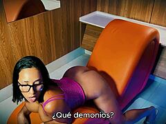 Stepmom Masturbates Wildly While Stepson Watches in Secret Shock! Her Wet Pussy Shines!