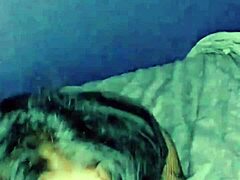 Watch this cute slut sucking cock with wild ahegao faces in bed. Her big tits bounce as she teases and dominates with every sloppy move.