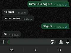 i caught my slutty girlfriend cheating via whatsapp, part 1