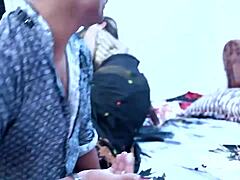 Damn! How does this Indian wife handle such rough fucking in bedroom?