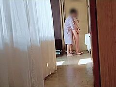peek at filming a stunning thai girl for a clip