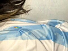 oh wow, i found my sister-in-law resting and she mistook me for her partner! ended up fucking her and cumming inside, all homemade in argentina!