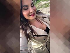 Kataluna Squirts Hard in Car with Gearshift