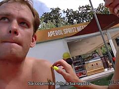 Outdoor Anal for Cash, Czech Coquette Loves It! 😍