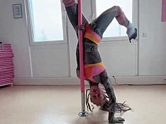 Anuskatzz presents exotic pole dance compilation with anal