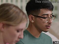 Shy Virgin Guy Fucks Popular Teen Cheerleader Melody Marks