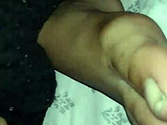 Black Amateur Is Getting Her Tight Pussy Fucked By A Bbc With Sloppy Lick And Exotic Ebony Big Ass Action In Fat Intense Session!