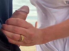 Busty Milf Stranger Made Me Cum in Public