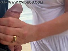 Busty Milf Stranger Made Me Cum in Public