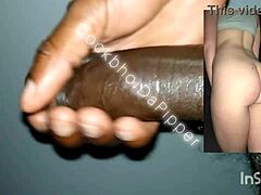 Qockbhoidapipper made a fan tribute with big black cock action. It’s a wild e58 clip!