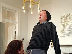 Sneaky Perv Captures Beautiful Woman Sucking Him