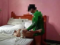 Why is this hot Asian pregnant mom fucking in bedroom?