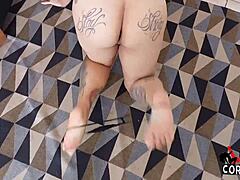 Wow, that Amazon position led to an anal finish and squirt! 😍