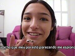 Novinha finalmente convence seu padrasto a foder gostoso em quanto sua mãe não esta em casa layla jenner dennys mountain