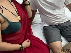 Divya Bhabhi gets naughty with husband’s friend in bed