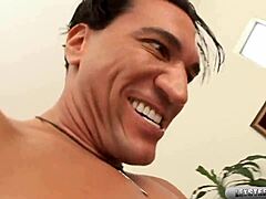 patricia petite opens wide for marco banderas' hot load