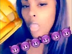 Butta Performs Banana Blowjob in Compilation