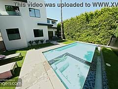 teen xxlayna marie bangs pool guy to spite ex in hd