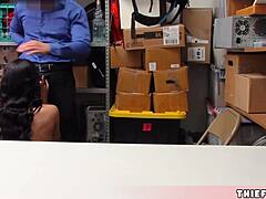 Caught Petite Teen Shoplifter Gets Tiny Pussy Fucked By Mall Cop!