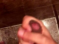 Much Cum from a Brazilian Dick in Solo Action