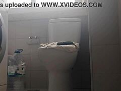He shaves big cock and spits out loads of milk