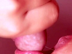 Japanese Step Sister Swallows Cum in Uncensored Close-Up Action
