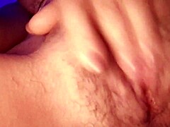 This sexy morena just loves playing with her tight pussy every single morning.