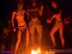 yo, check slut majick going topless in slow motion at cemetery!