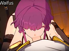 Check this out, hard sex compilation from Genshin Impact cartoons.