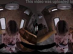 I’m overwhelmed by this VR wedding night with a stunning blonde.