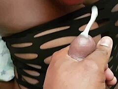 She Really Enjoys the Creamy Taste of Fresh Milk