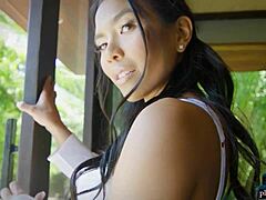 hey, check this round ass asian milf jada kai stripping naked for playboy
