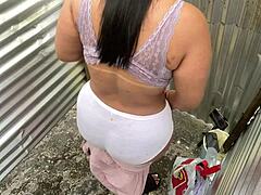 bro, this creep filmed a latina in a beach dressing room