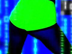 La More Linda Dances Seductively, Showing Off Her Sexy Latina Ass