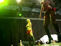 i'm sharing cock on a public sex fair stage