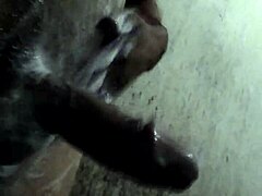 I'm enjoying this handjob on my monster cock